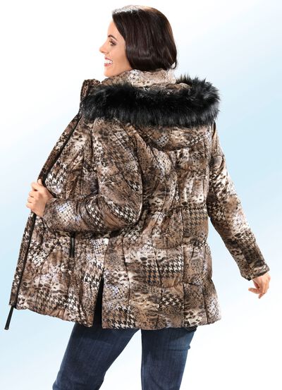 Jacke mit außergewöhnlichem Dessin 