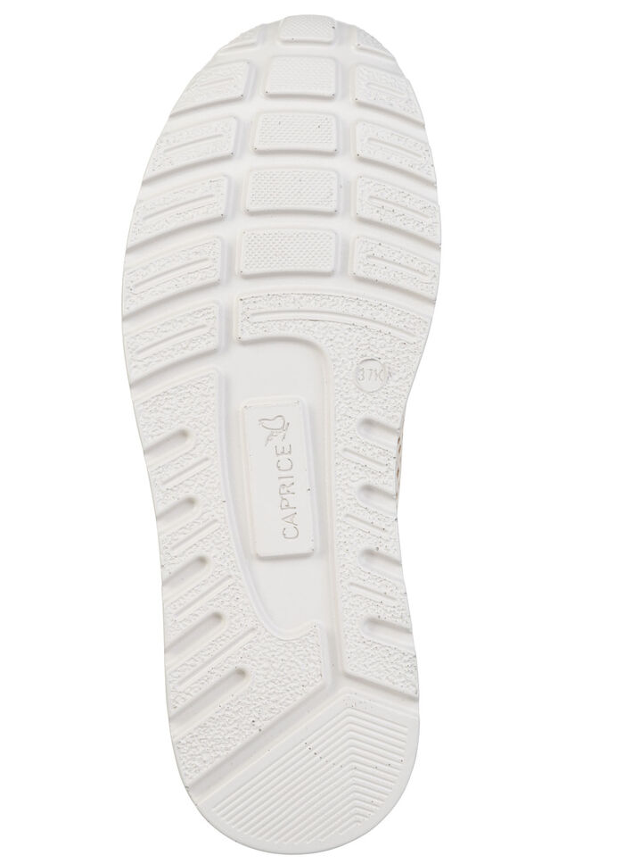 Caprice, sommerliche Damen-Sneaker, Weite K, mit herausnehmbarem Fußbett GOLD