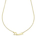 Individuelle Namenskette mit Ihrem Namen 