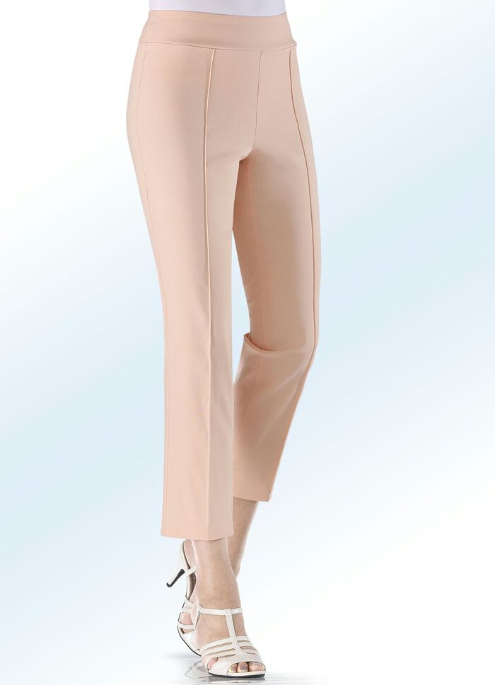 Trendgenaue 7/8-Hose APRICOT