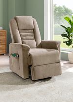 TV-Sessel mit Motor und Aufstehhilfe BEIGE
