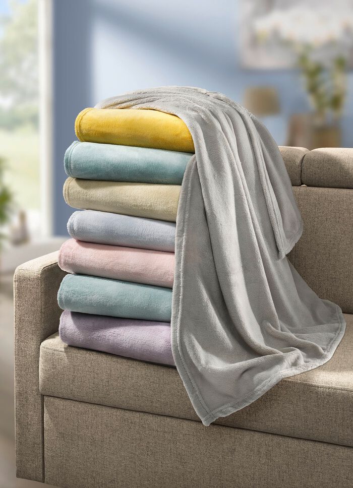 Kuschelweiche Wohndecke 
