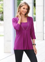 Bezauberndes Shirt in 2 Farben FUCHSIA