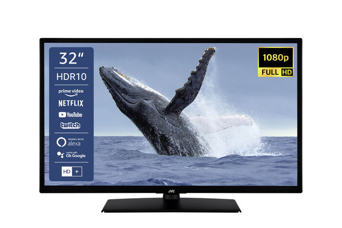 JVC LED-Fernseher mit Full-HD-Aufl&ouml;sung 