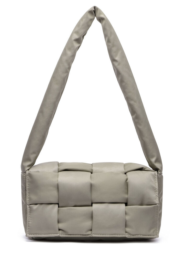 Collezione Alessandro Tasche aus zart glänzendem Textilmaterial TAUPE