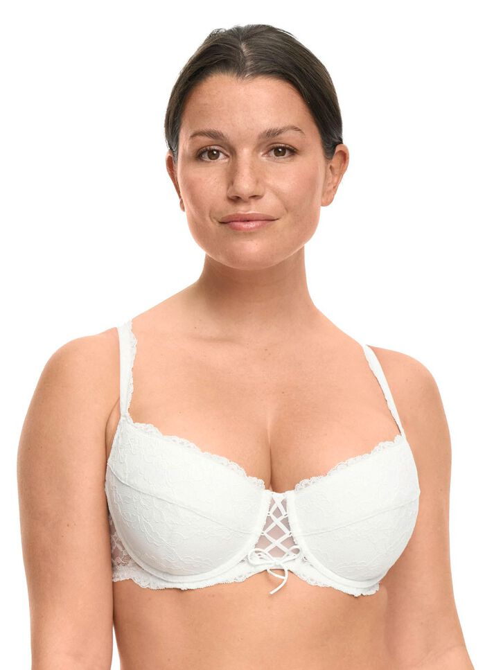 Susa Push-Up-B&uuml;gel-BH aus Elastikspitze 