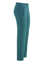 Jerseyhose mit Rei&szlig;verschluss-Taschen PETROL