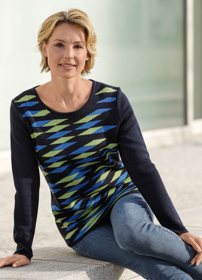 Pullover mit Schurwolle 