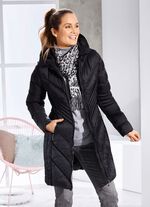 Kurzmantel mit fester Kapuze 