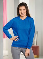 Pullover mit Schurwolle ROYALBLAU