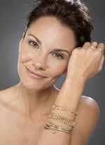 Armband mit Tigerk&ouml;pfen 