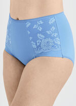 Miss Mary Miederhose mit Elastikspitze T&Uuml;RKISBLAU