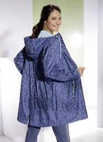 Funktions-Kurzmantel mit originellem Pusteblumen-Dessin 