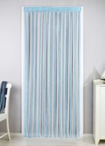 T&uuml;rvorhang f&uuml;r Balkon- oder Terrassent&uuml;r T&Uuml;RKIS-BEIGE