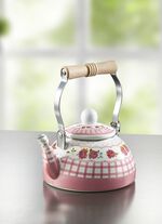 Teekessel mit nostalgischem Dekor 