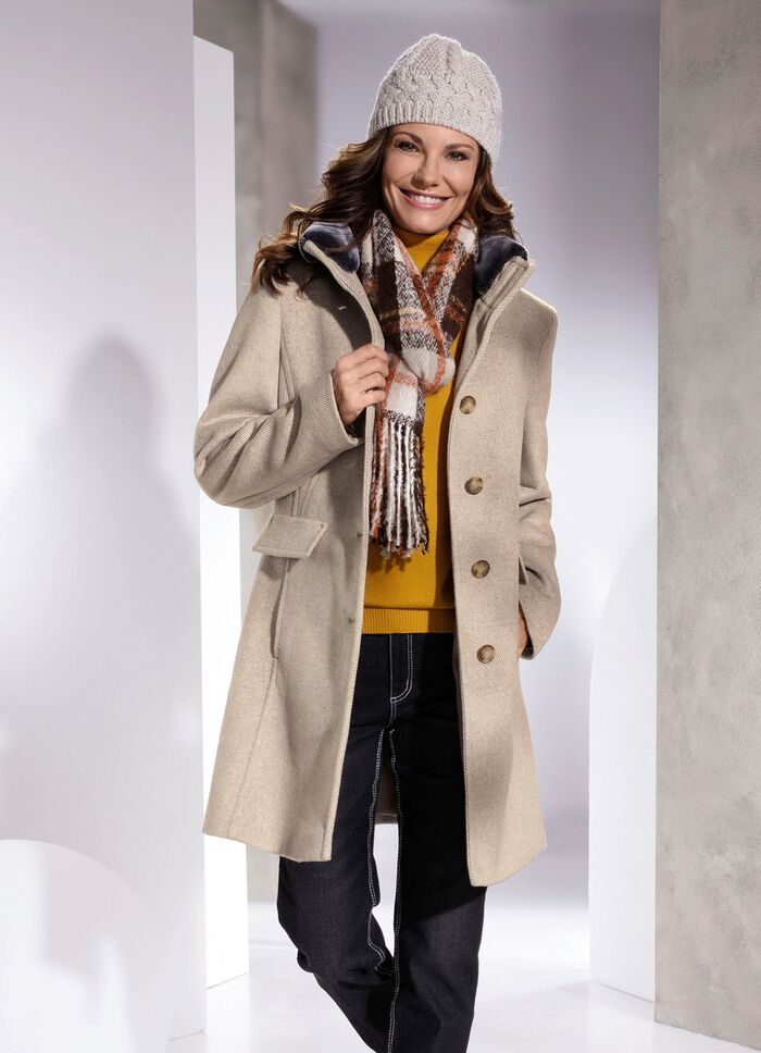 Kurzmantel in 2 Farben 