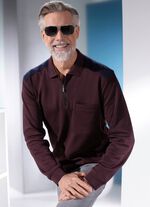 Poloshirt  BORDEAUX-MARINE