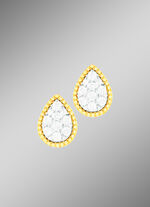 Schicke Ohrringe mit echten Brillanten 