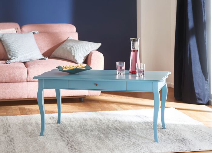 Couchtisch PASTELLBLAU