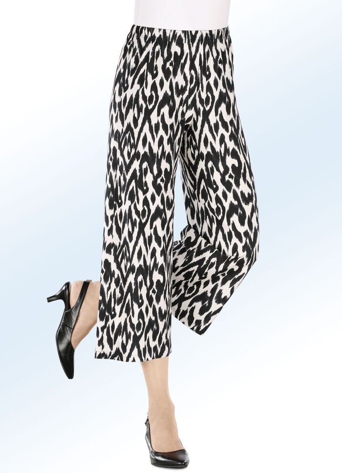 Culotte mit farbbrillantem Inkjet-Druck 