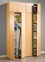 M&ouml;bel-Serie mit individuell einsetzbaren Elementen BUCHE