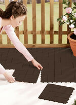 Terrassenplatten-Set, 12-teilig BRAUN