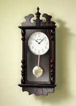 Wanduhr arabischen Ziffern NUSSBAUM