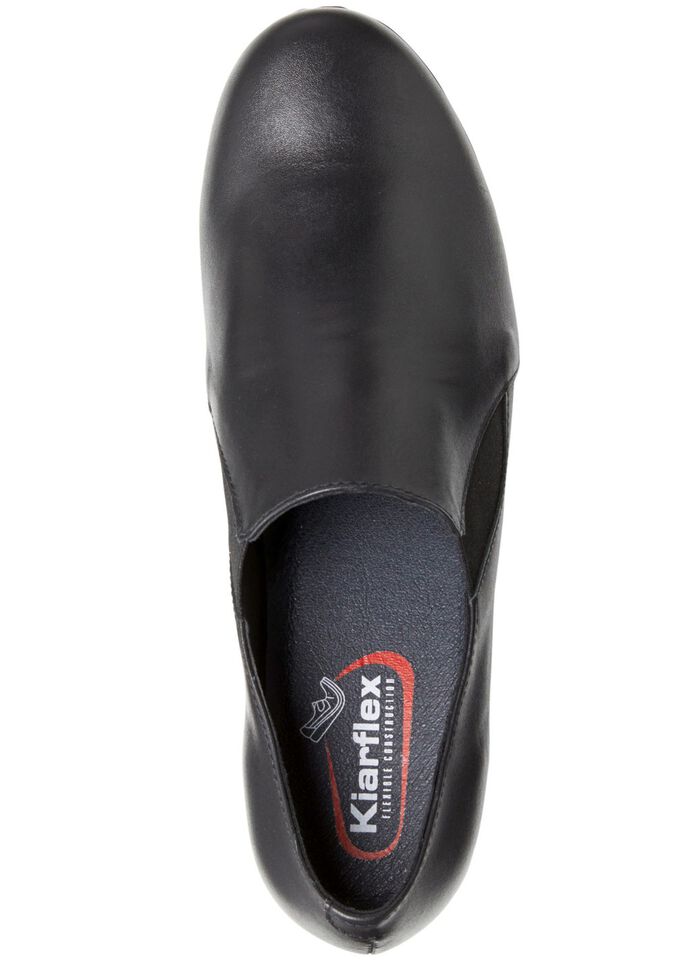 ELENA EDEN, eleganter Damen-Trotteur, Weite G, mit herausnehmbarem Fu&szlig;bett SCHWARZ