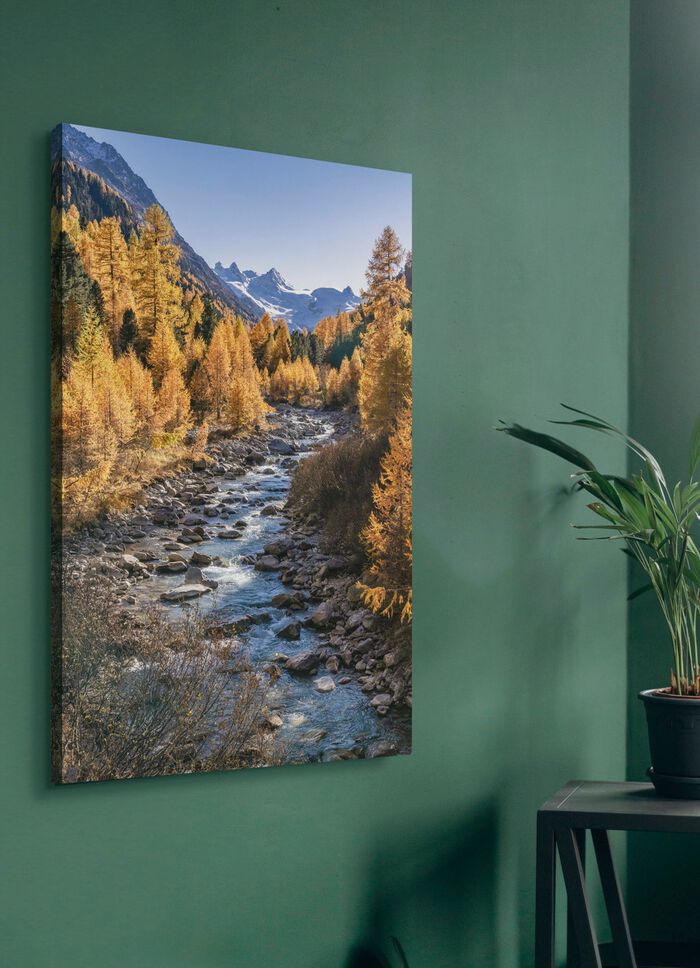 Hochwertiges in Digitaldruck gefertigtes Leinwandbild 