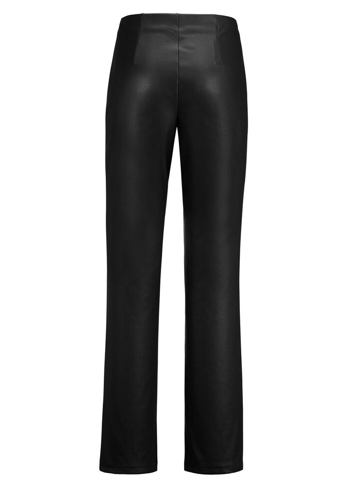 Hose mit ausgestellter Fu&szlig;weite SCHWARZ