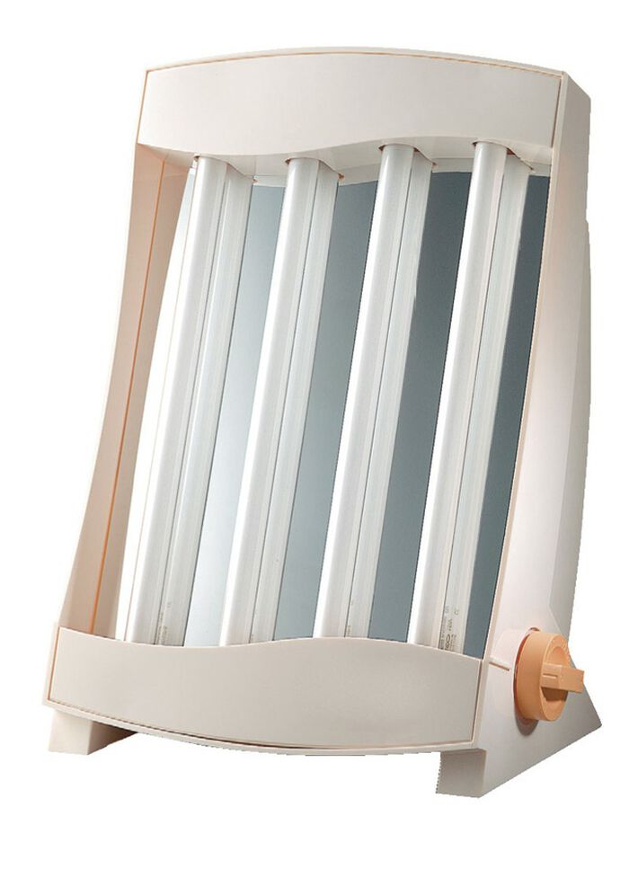 Gesichtssolarium f&uuml;r eine angenehme Br&auml;unung 