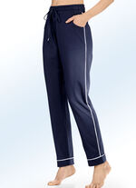 Zweierpack Schlaf- und Freizeithosen mit Paspeln und Taschen 