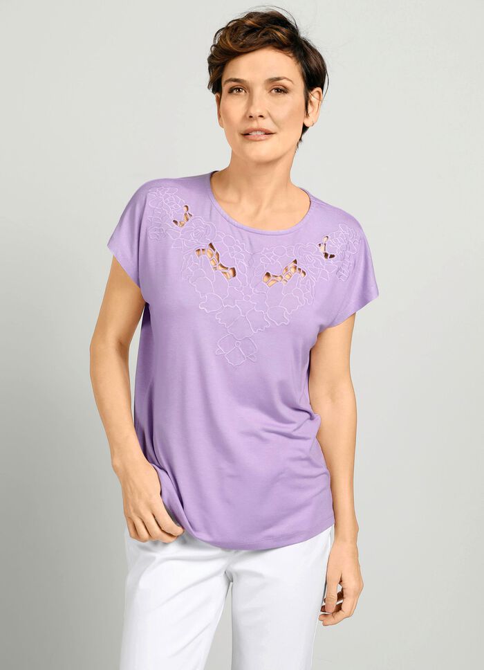 Shirt mit modischen Cut-Outs 