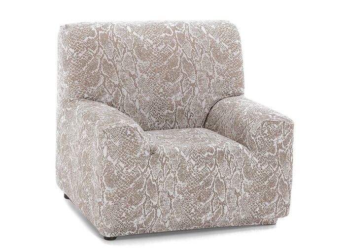 Pflegeleichte Stretchbez&uuml;ge in Schlangenoptik 