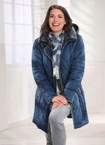 Kurzmantel in 2 Farben DUNKELBLAU