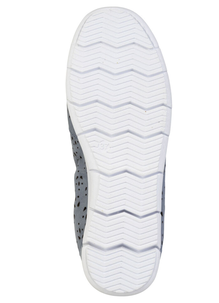 ELENA EDEN, sommerliche Damen-Slipper, Weite G, mit herausnehmbarem Fußbett JEANS