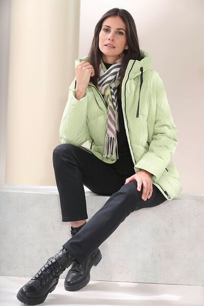 Jacke mit Rei&szlig;verschlussleiste 