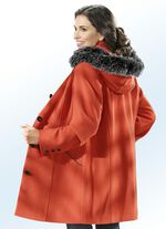 Longjacke mit Knopfleiste 