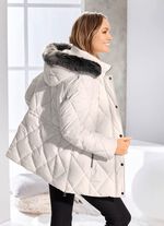 Jacke mit Rei&szlig;verschluss an den Seitenschlitzen NATURWEISS