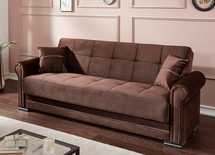 Polsterm&ouml;bel auf stabilem Holzgrundgestell mit Funktion 