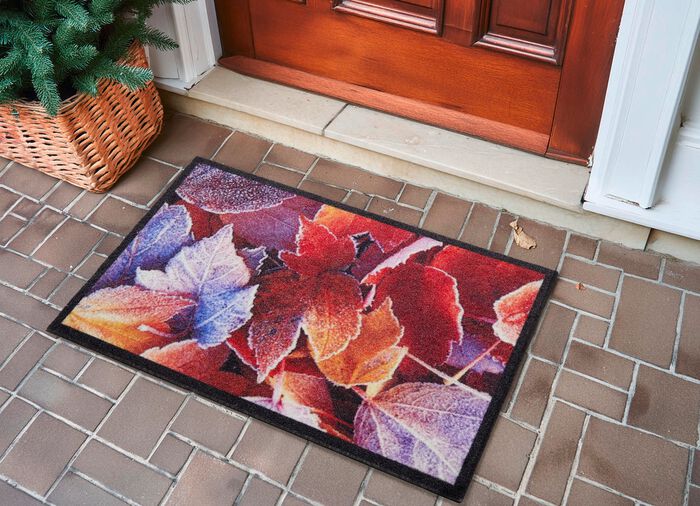 Herbstliche Fu&szlig;matte  