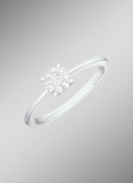 Eleganter Damenring mit Brillanten 