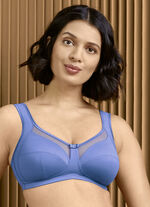 Anita BH mit seitlicher, st&uuml;tzender Blende JEANSBLAU