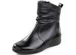 ELENA EDEN, gef&uuml;tterte Damen-Stiefeletten, Winterschuhe, Weite H, mit Lammfell 