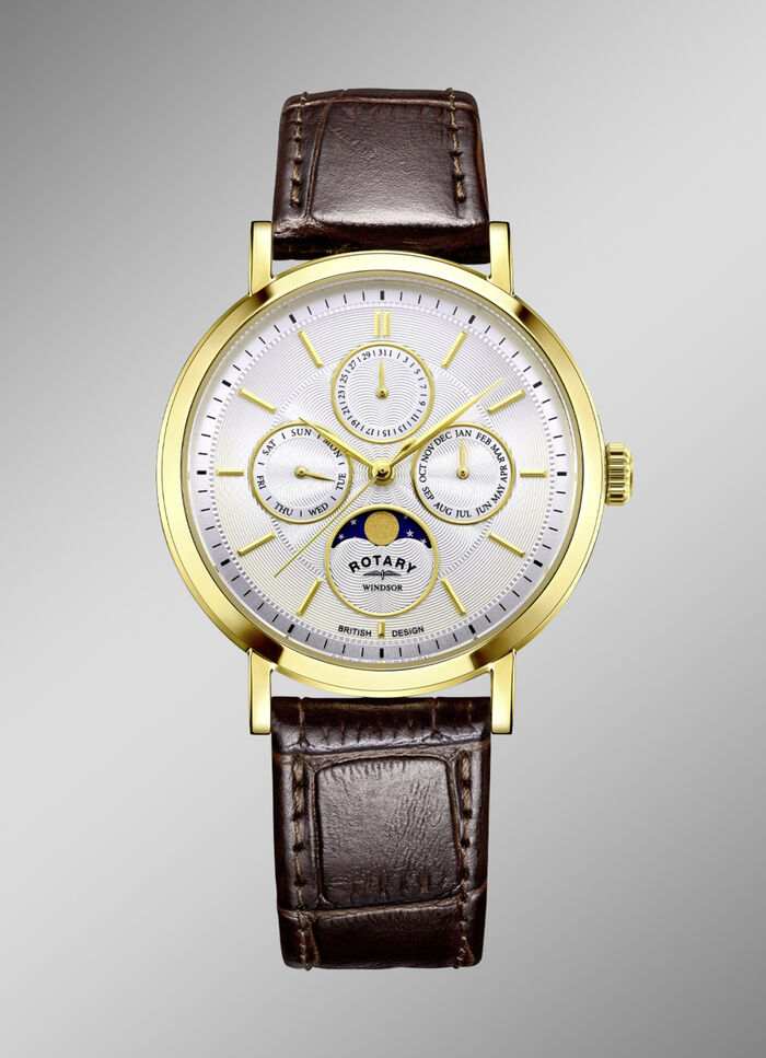 Rotary Quartz-Herrenuhr