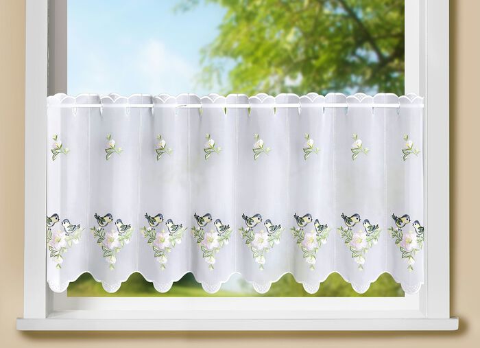 Kurzstore mit Plauener Stickerei