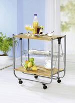 Vielseitig einsetzbarer Klapp-Servierwagen BUCHE