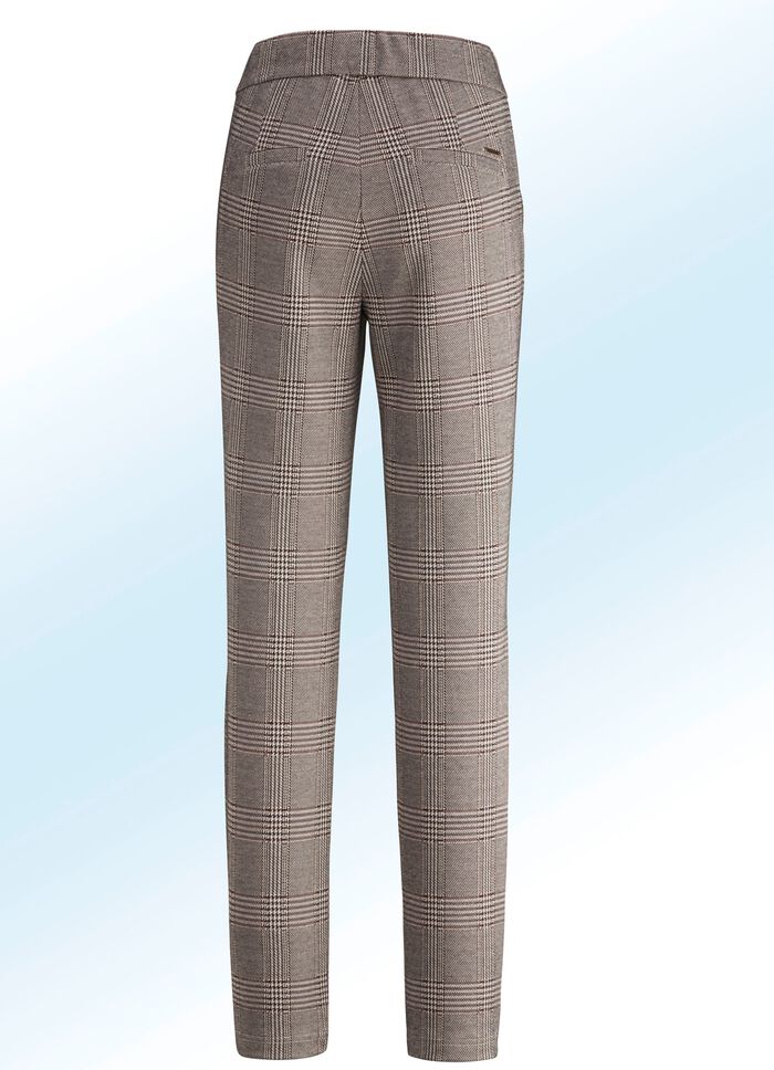 Jerseyhose in aktuellen Karodessinierungen 