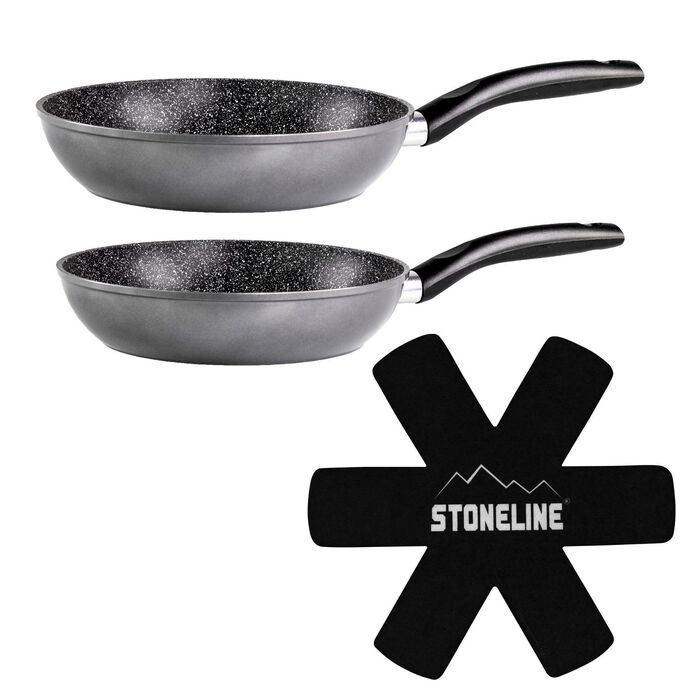 STONELINE&reg; Pfannen-Set, 3-teilig ANTHRAZIT