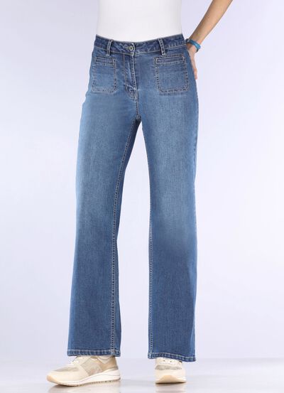 Jeans mit modischen Vordertaschen 